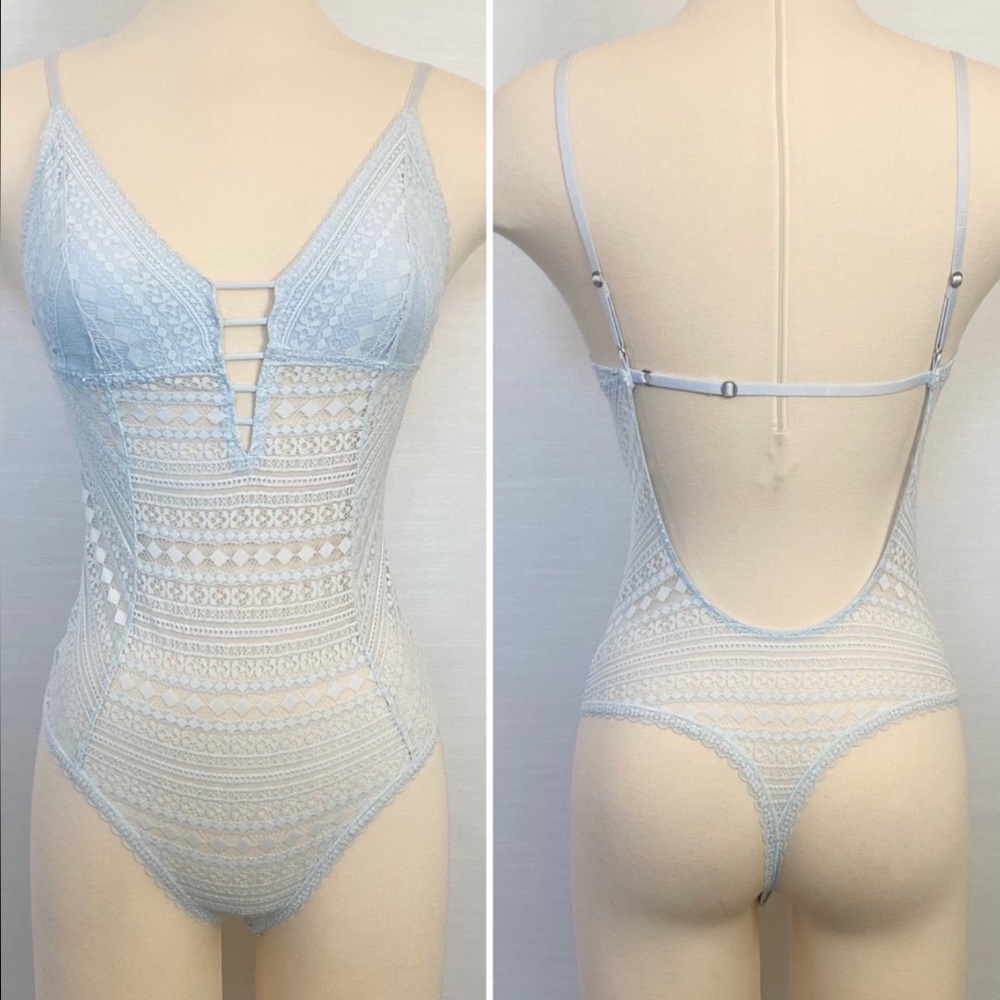 Hollister Crochet Lingerie Bodysuit🦋 - Picture 3 of 6